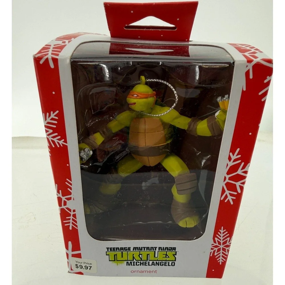 Teenage Mutant Ninja Turtles Michelangelo Christmas Ornament 2016 TMNT Heirloom